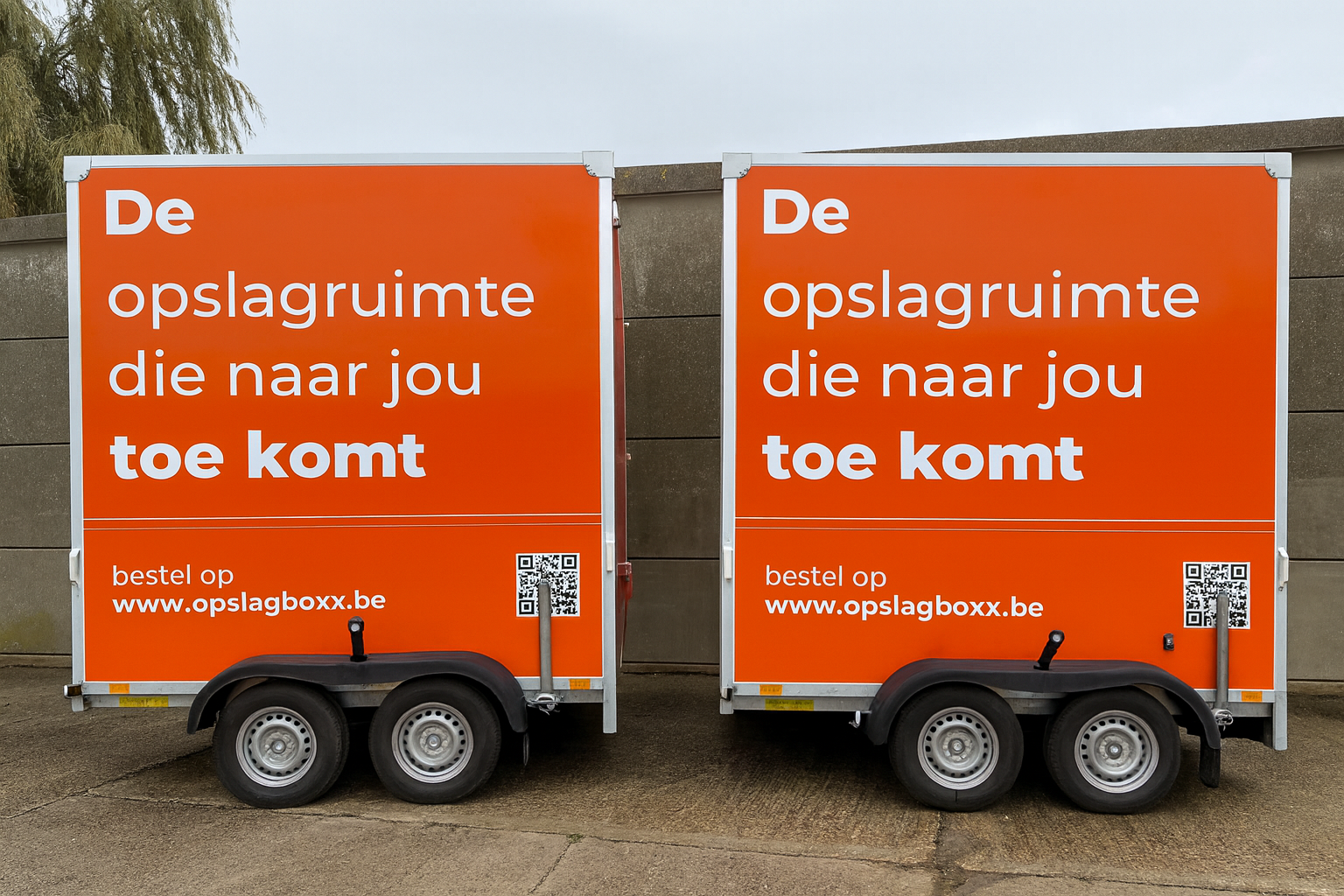 2 x Opslagboxx 10m³