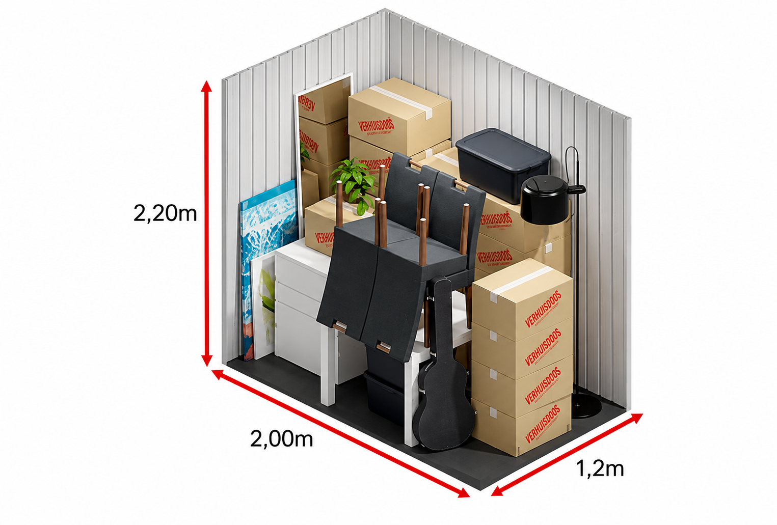 Opslagboxx 5m³
